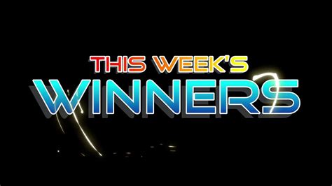 Weekly Winners .